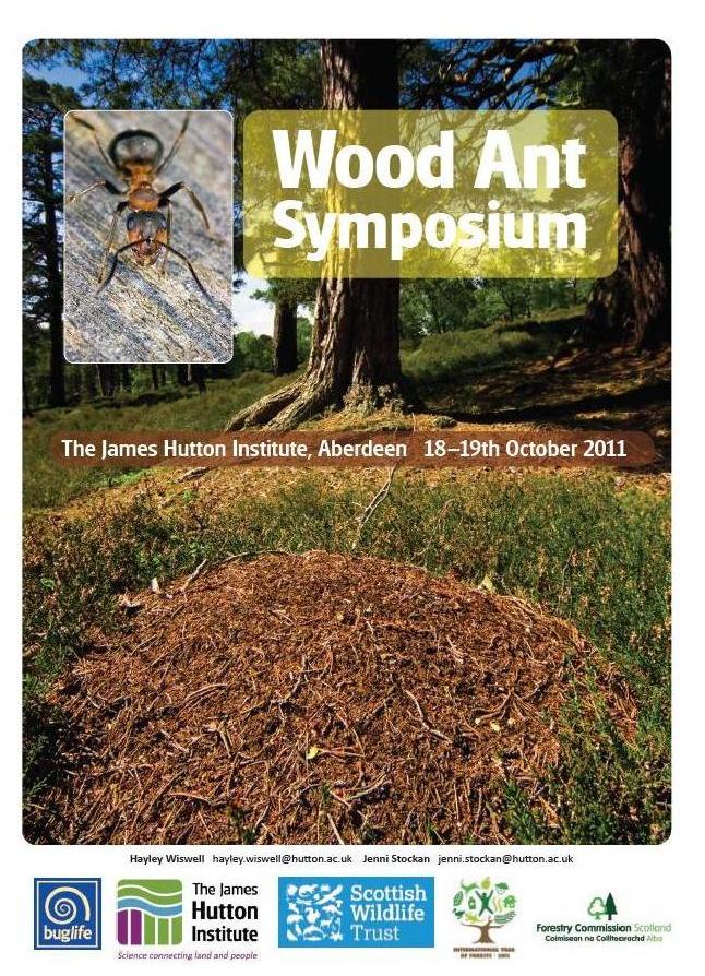 Wood Ant Symposium poster